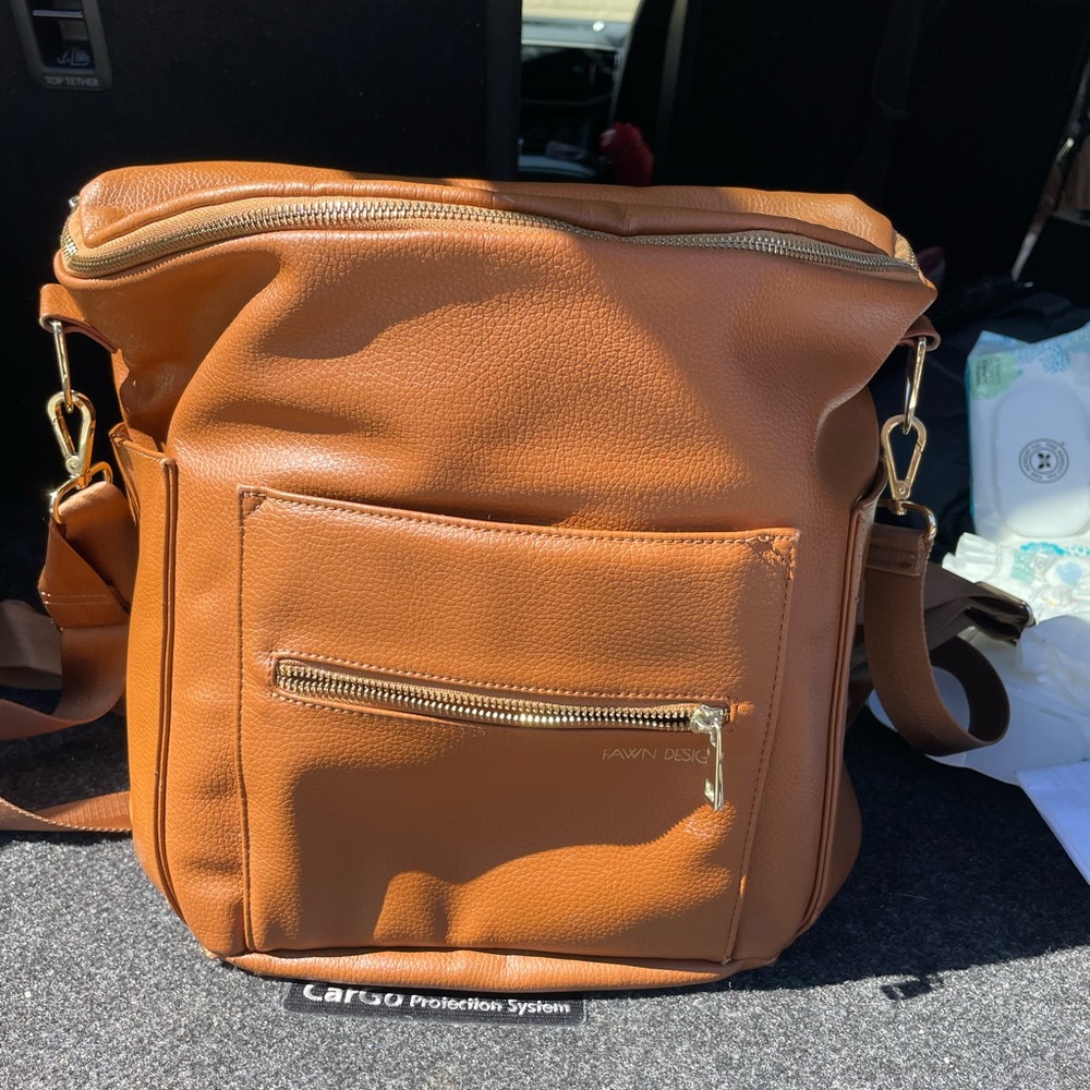 Fawn design diaper bag